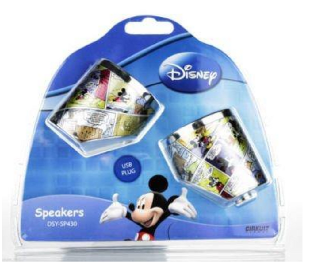 FREE New Disney Mickey Mouse Portable USB Speakers