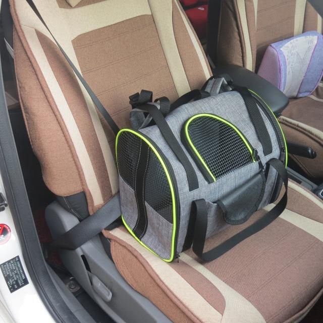 Folding Dog Pet Cat Car Seat Shoulder Carrier Bag - Mercy Abounding