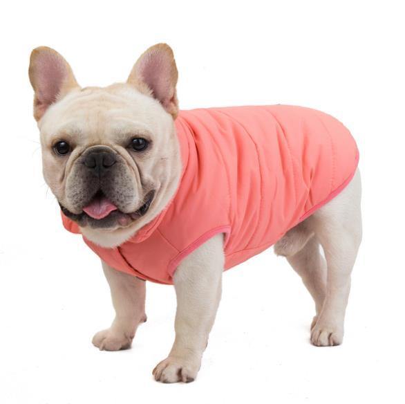 Dog Pet Vest Bulldog Winter Warm Coat Clothes - Mercy Abounding