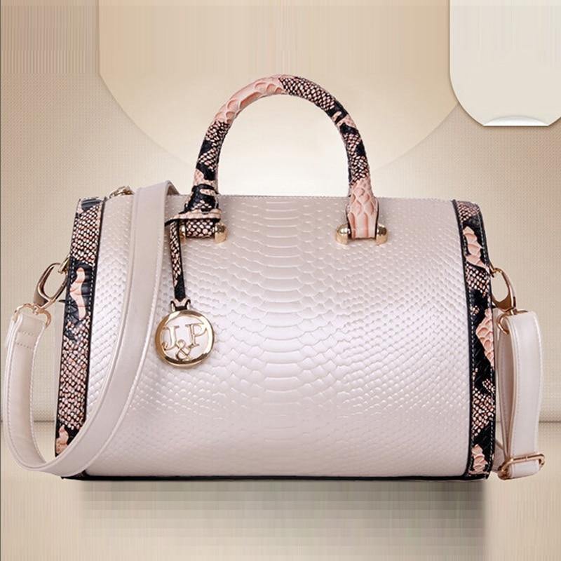 Luxury Women Crossbody Shoulder Crocodile Leather Purse Snake Skin Bag - Mercy Abounding