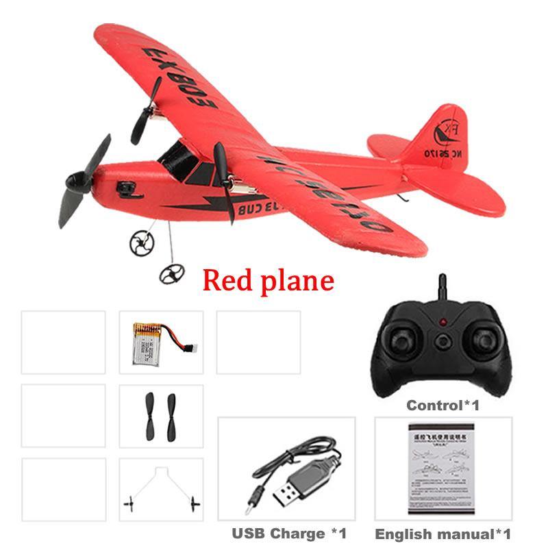 RC Electric Airplane Remote Control Plane RTF Kit EPP Foam 2.4G Controller 150 Meters Flying Distance Aircraft Global Hot Toy