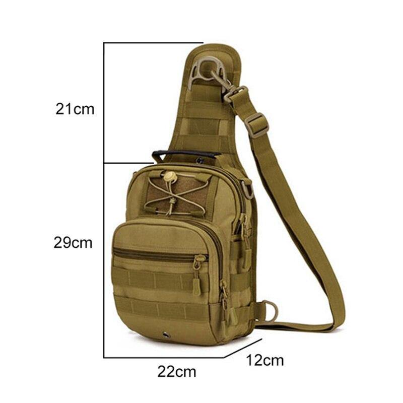 Men's Waterproof Tactical Backpack,Military Army Bag,Crossbody Bag,Camping Handbag,Camouflage Molle Hiking Sports Outdoor Bag