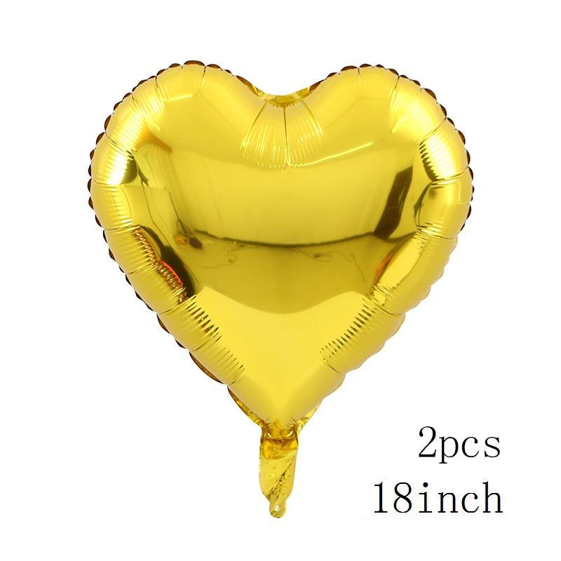 100x76cm Double Bear Hug Heart Balloons Foil Cartoon Bear I Love You Wedding Valentine's Day Event Party Balloon Decoration