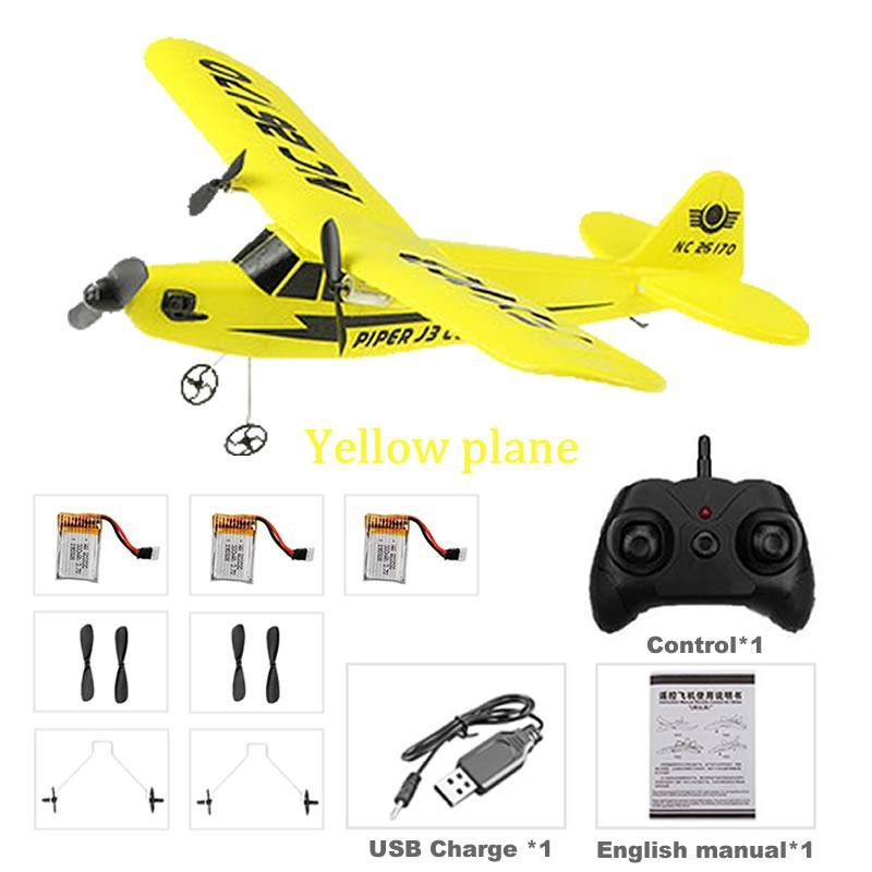 RC Electric Airplane Remote Control Plane RTF Kit EPP Foam 2.4G Controller 150 Meters Flying Distance Aircraft Global Hot Toy