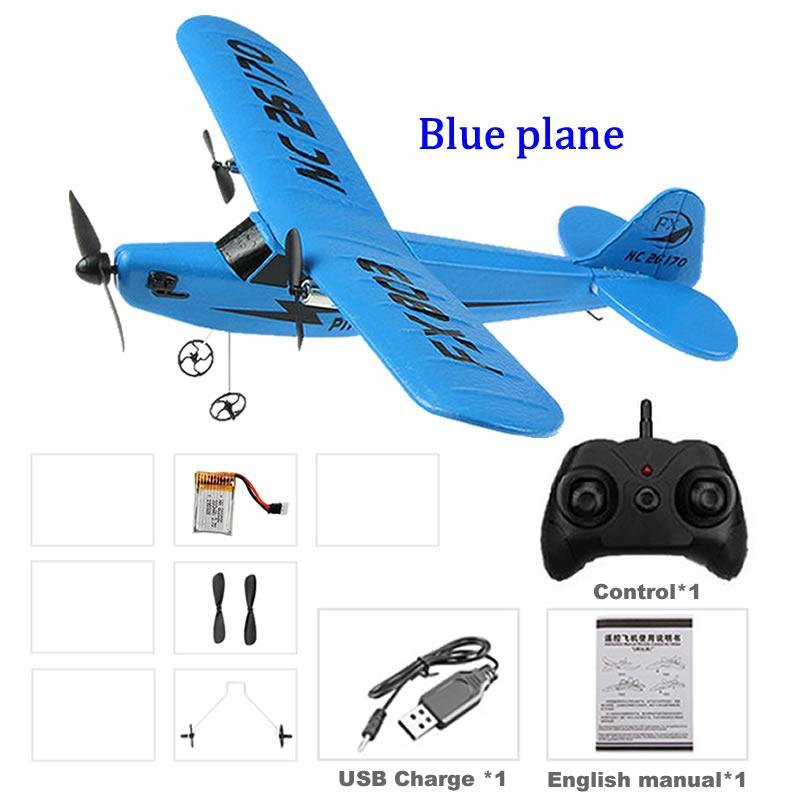 RC Electric Airplane Remote Control Plane RTF Kit EPP Foam 2.4G Controller 150 Meters Flying Distance Aircraft Global Hot Toy