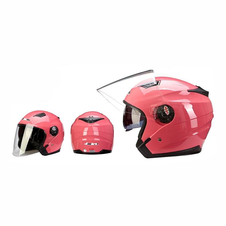 Motorbike Casco Go Kart Scooter Motor Van Motorcycle Dual Lens Vintage Helmets Four Seasons Racing Half Helmets Casque Helmet