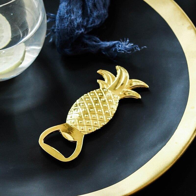 Gold Flamingo Alloy Beer Bottle Jar Opener Cute Wine Opener Birds Bottle Opener Card Of Bar Tool Wedding Gift For Guest