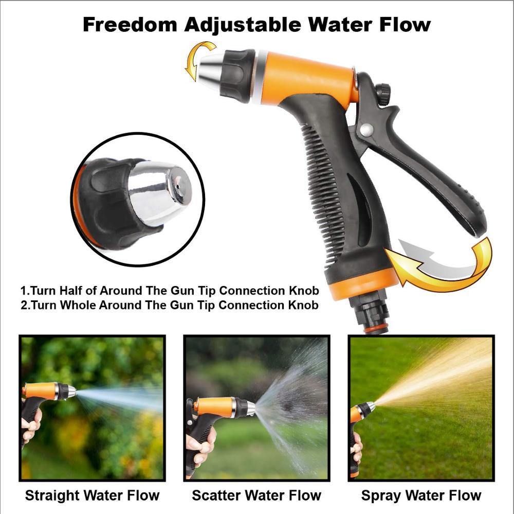 12V Car Washer Gun Pump Self-priming High Pressure Auto Electric Outdoor Portable Washing Machine Cleaning Device For Car Wash