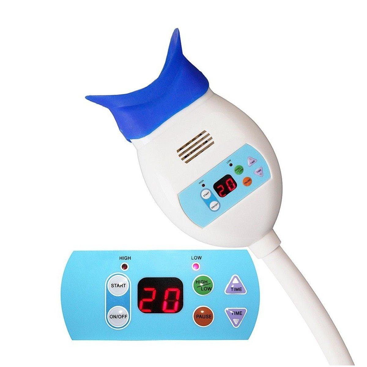 Good Quality New Dental LED Lamp Bleaching Accelerator System Use Chair Dental Teeth Whitening Machine White Light + 2 Goggles