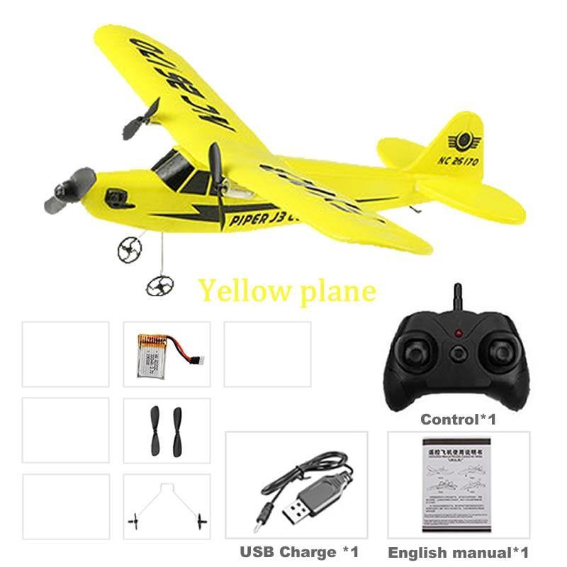 RC Electric Airplane Remote Control Plane RTF Kit EPP Foam 2.4G Controller 150 Meters Flying Distance Aircraft Global Hot Toy