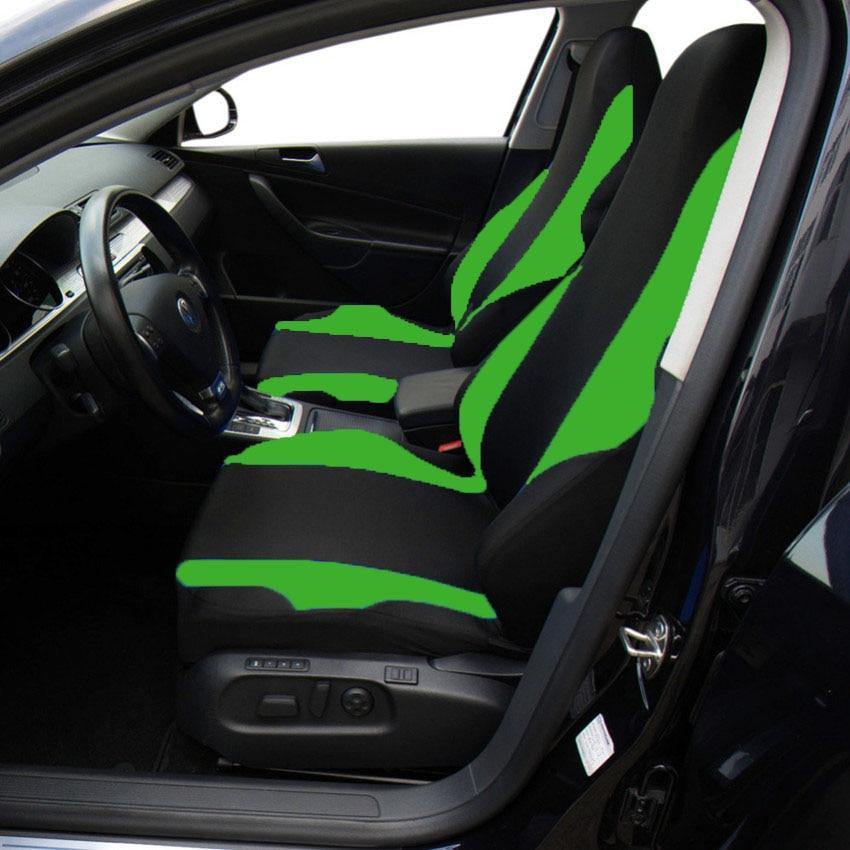 Auto 6 Colors  High Front Bucket Car Seat Cover Sports Style Universal Fit Most Seat Cover Interior Accessories Seat Covers