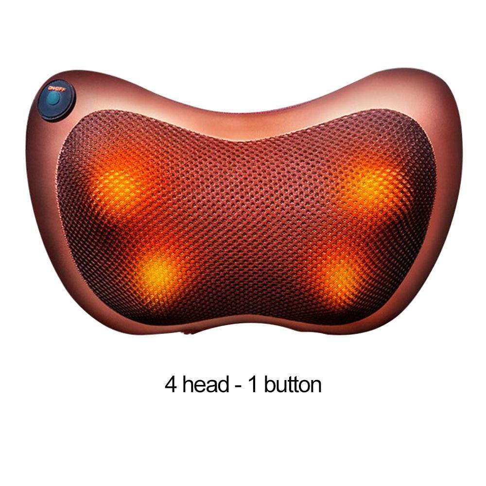 Electrical Massage Shiatsu Back Shoulder Body Neck Massager Multifunctional Shawl Infrared Heated Kneading Car/Home Massager