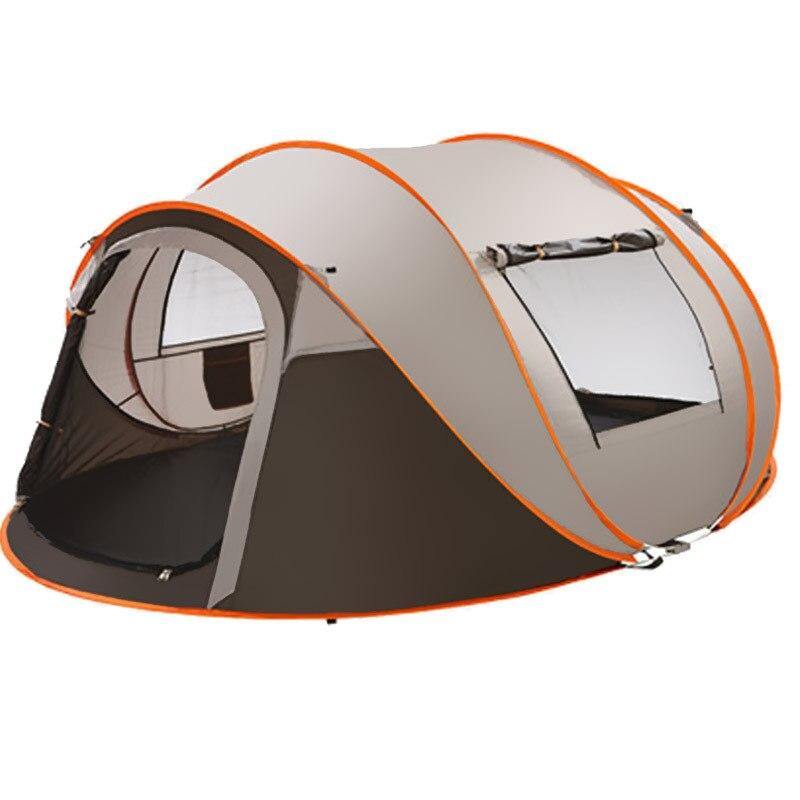 Ultralight Large Camping Tent for 3-4 People, Waterproof Windproof Shelter, Automatic Travel and Hiking Tents, 280x200x120cm