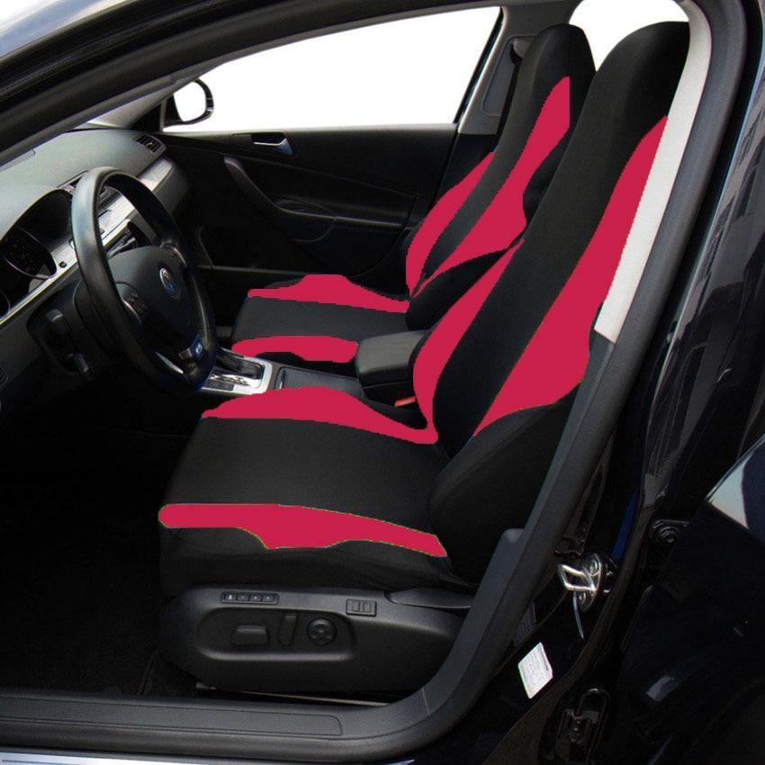 Auto 6 Colors  High Front Bucket Car Seat Cover Sports Style Universal Fit Most Seat Cover Interior Accessories Seat Covers