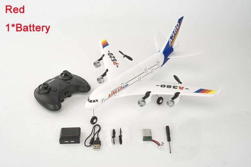 Hot gyro airplane Airbus A380 airplane toys 2.4G  RC airplane Fixed Wing Plane Outdoor toys Drone P520 RC plane toys
