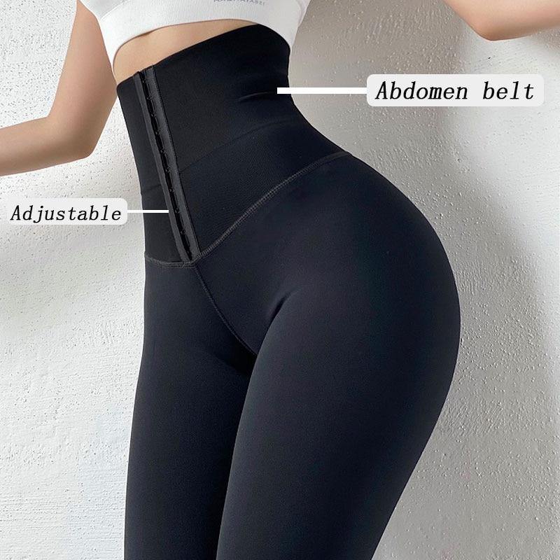 2020 Yoga Pants Stretchy Sport Leggings High Waist Compression Tights Sports Pants Push Up Running Women Gym Fitness Leggings