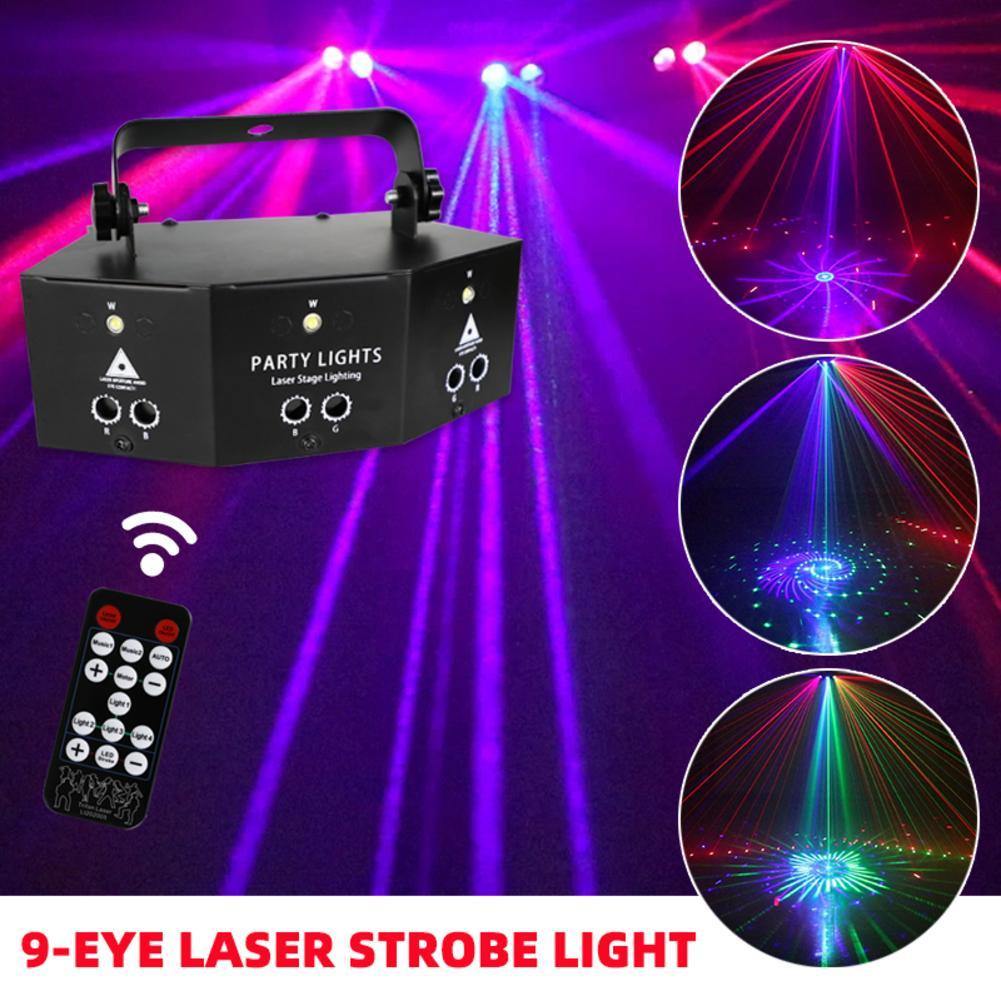 Disco Lamp Remote Control Light For Halloween Christmas Bar Party - Mercy Abounding