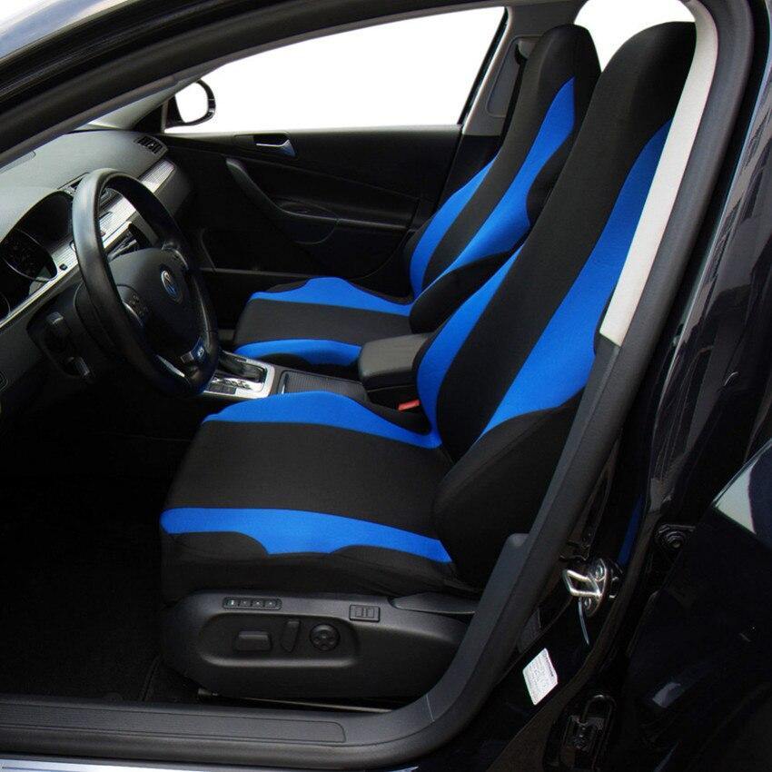 Auto 6 Colors  High Front Bucket Car Seat Cover Sports Style Universal Fit Most Seat Cover Interior Accessories Seat Covers