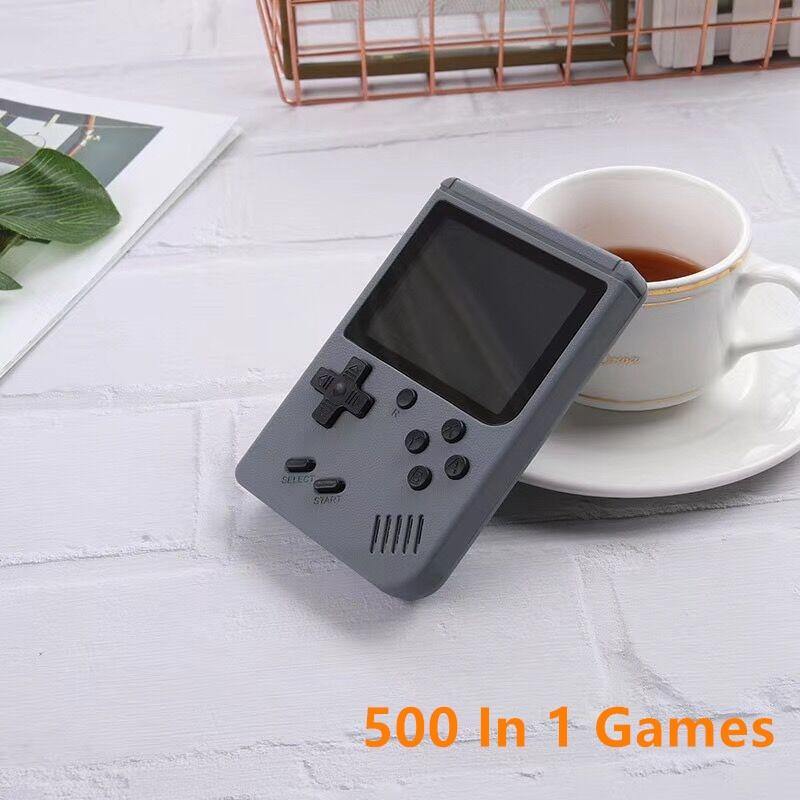 500 In 1 Games MINI Portable Retro Video Console Handheld Game Players Boy 8 Bit 3.0 Inch Color LCD Screen Gameboy