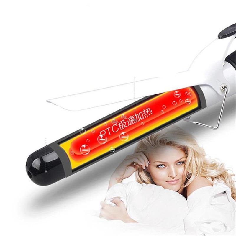 Professional LCD Hair Curler Adjustment Temperature Hair Curl Irons Curling Wand Roller Hair Styling Tools Dropshipping 20#