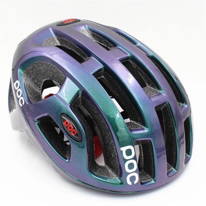 POC Raceday Road Helmet Cycling Eps Men's Women's Ultralight Mtb Mountain Bike Comfort Safety Cycle Bicycle  Size L :54-61