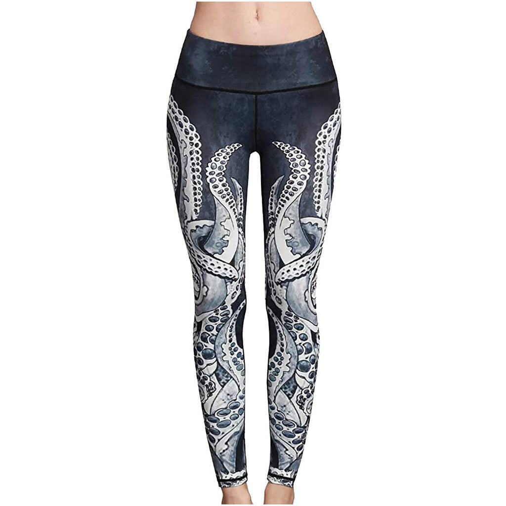 Women Yoga Pants 3d Flower Printing Compression Elasticity Fitness Sports Long Active Leggings Tights Girl Running Sportswear