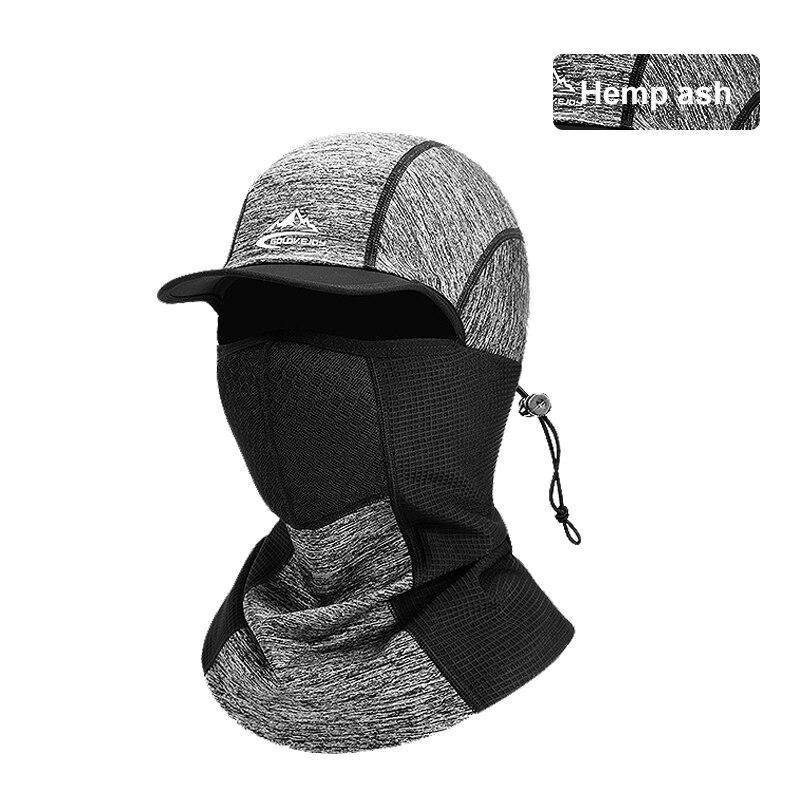 Winter Warm Self-heating Cap Cycling Sport Full Face Mask Scarf Outdoor Windproof Headwear Balaclava Camping Skiing Fishing Hat