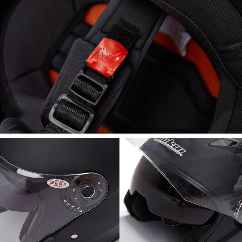 Motorbike Casco Go Kart Scooter Motor Van Motorcycle Dual Lens Vintage Helmets Four Seasons Racing Half Helmets Casque Helmet