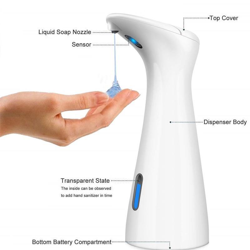 Automatic Liquid Soap Dispenser Infrared Sensor Sanitizing Machine For Kitchen Foaming Hand Sanitzer Bathroom Accessories