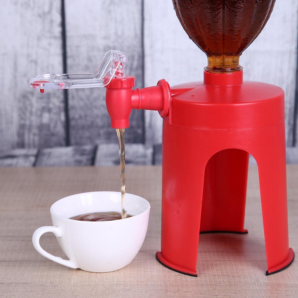 Soda Coke Tap Saver Upside Down Drinking Water Dispenser Water Bottles Drink Machines Party Bar Kitchen Gadgets