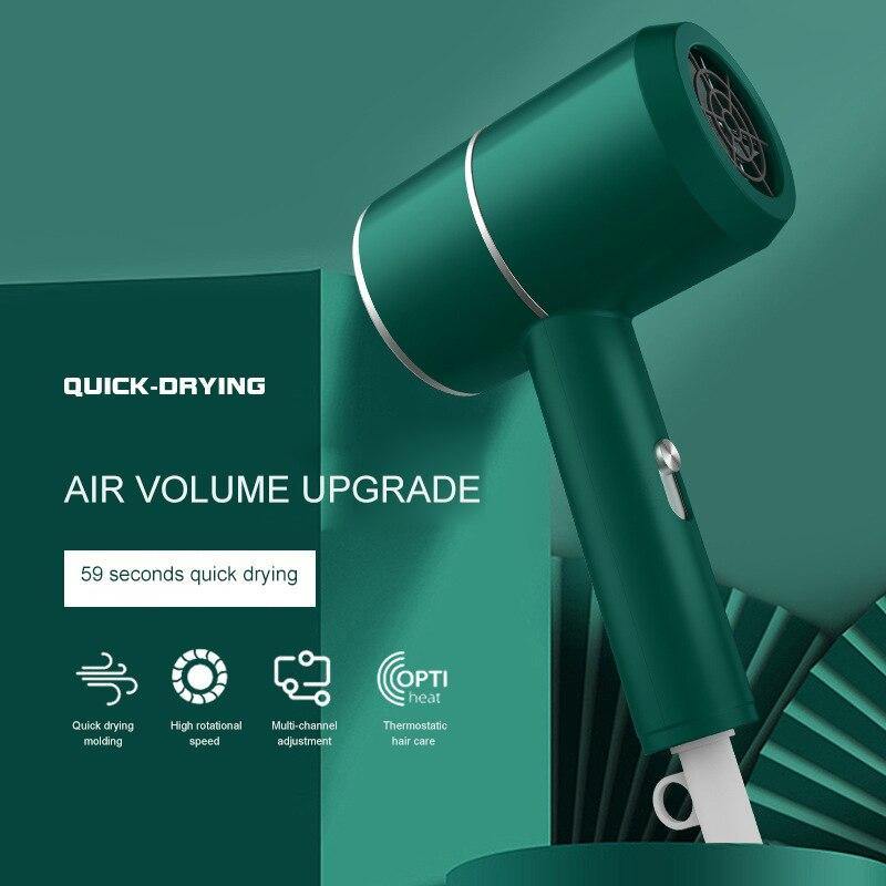 Hair Dryer Blow Household 500W Hair Dryer Electric Hairdressing Blow Adjustment Air Dryer Cold And Hot Air Blower