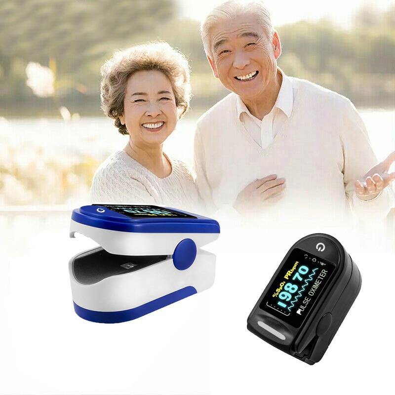 Medical Household Digital Fingertip pulse Oximeter Blood Oxygen Saturation Meter Finger  OLED SPO2 PR Monitor health Care