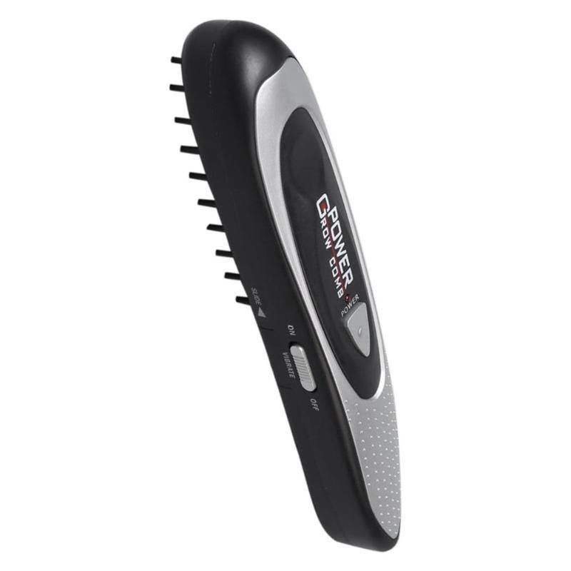 Electric LED Laser Hair Growth Comb Hair Brush Laser Hair Loss Stop Regrow Therapy Comb Ozone Infrared Scalp Massager Barber T85