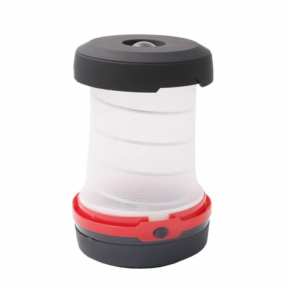 Outdoor Led Tent Camping Lamp Flashlight Retractable LED Lantern For Hiking Emergencies Lighting Folding Torch Camping light D25