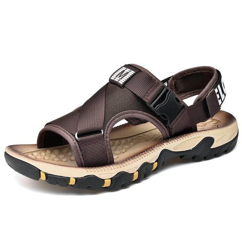 Men Sandals Beach Shoes Casual Roman Shoes Outside Breathable Mens Sandals Summer Comfortable Light Sandalias Hombre