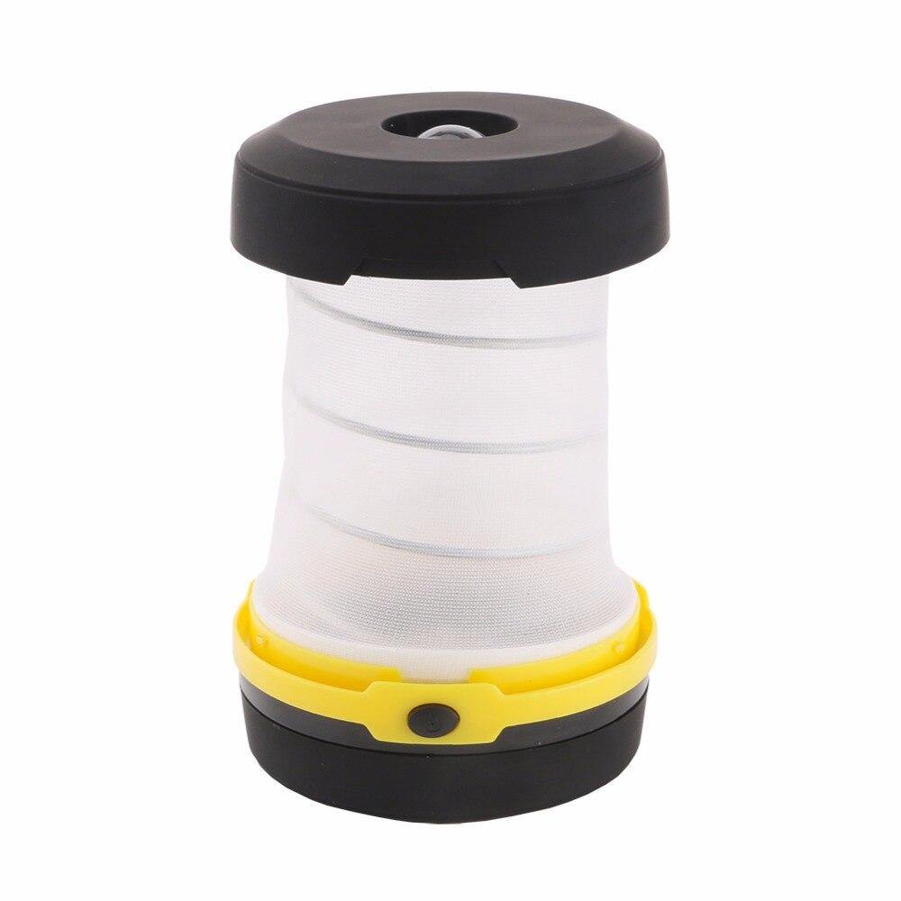 Outdoor Led Tent Camping Lamp Flashlight Retractable LED Lantern For Hiking Emergencies Lighting Folding Torch Camping light D25