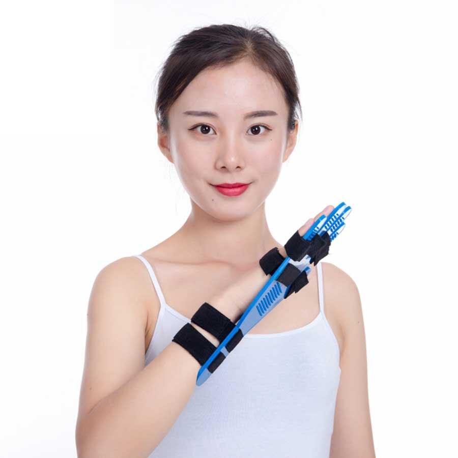 Orthotic training finger splint finger plate finger wrist rehabilitation trainer stroke hemiplegia paraplegic hand fixation