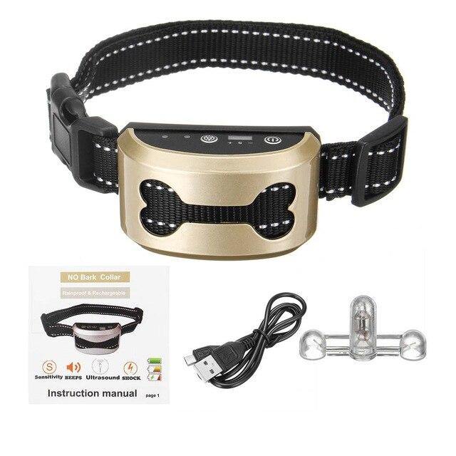 Electric Waterproof Anti Bark Collar Collar For Pet Dogs - Mercy Abounding
