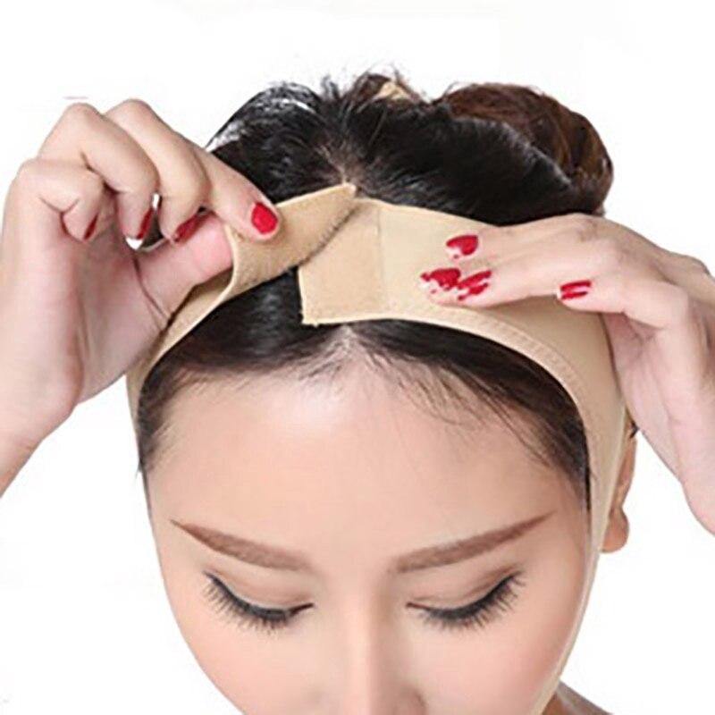 Facial Shape Lift Reduce Double Chin Bandage Face Thin Lifting Physically Slimming Bandage Skin Care breathable Belt Mask Tool