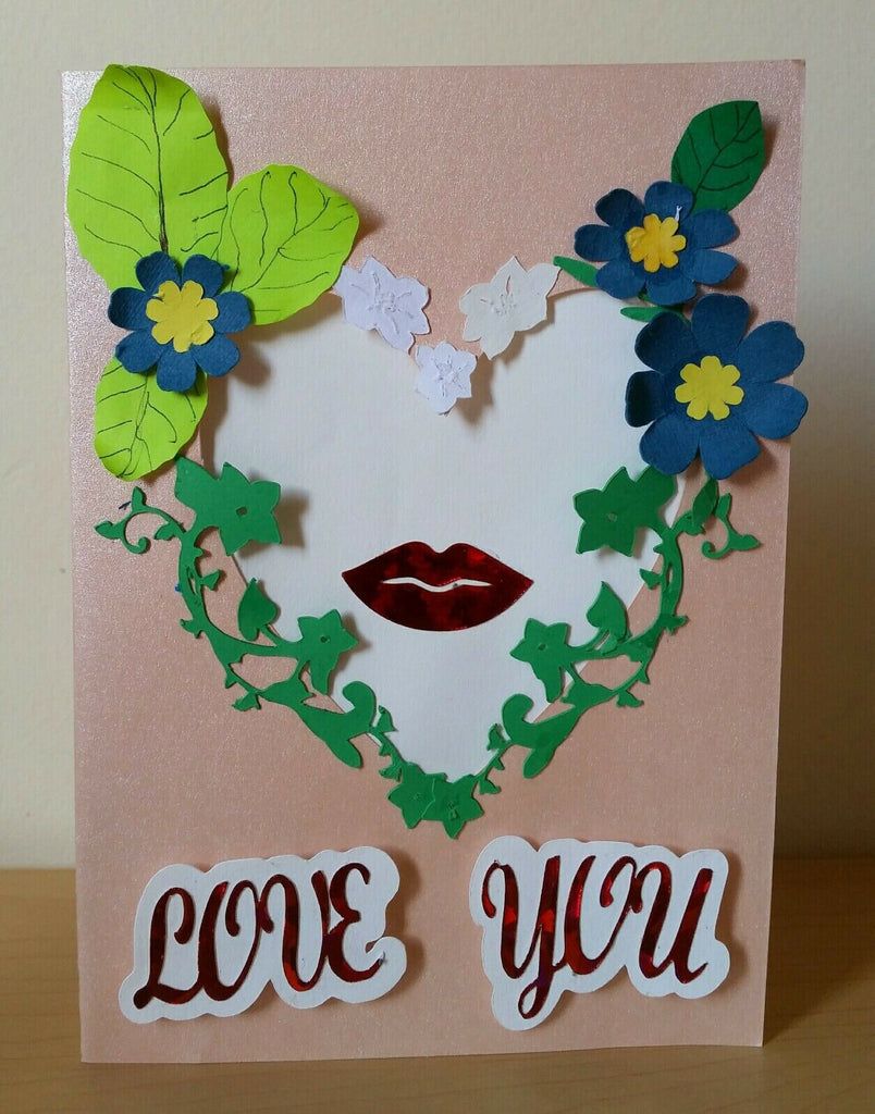 Beautiful handmade love greeting cards 4 mix for valentine.