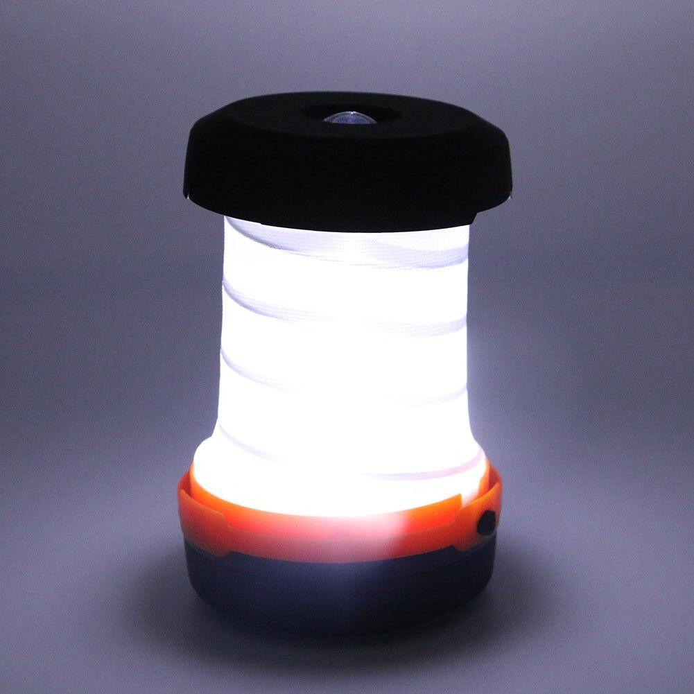 Outdoor Led Tent Camping Lamp Flashlight Retractable LED Lantern For Hiking Emergencies Lighting Folding Torch Camping light D25