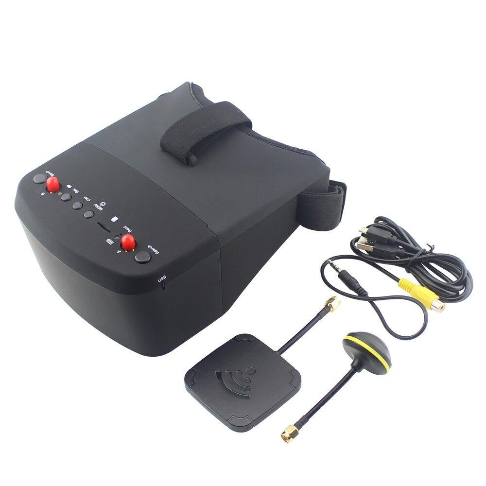 LS-800D FPV Goggles with DVR 5.8G 40CH 4.3 Inch 5 Inch 854*480 Video Headset HD 2000mAh Battery For RC Model