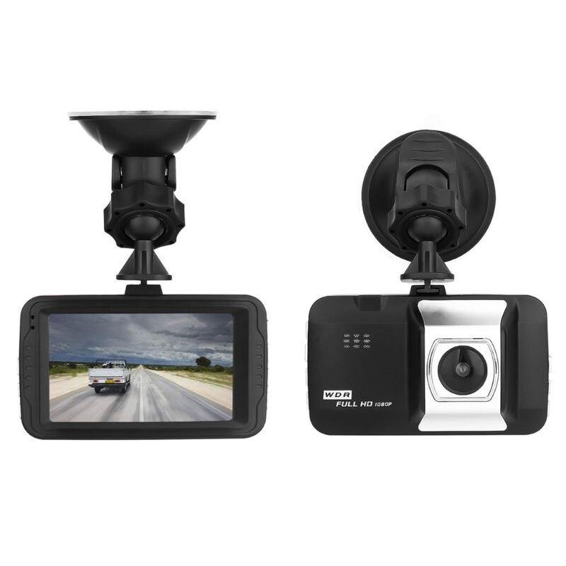 Car DVR Camera Full HD 3" 1080P 140 Degree Dash cam Video Night Vision G-Sensor