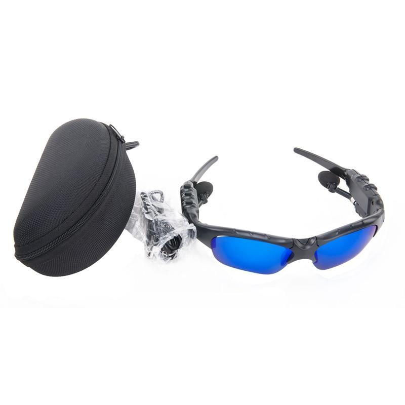 Wireless Earphone Sunglasses Bluetooth Headset Mic Mp3 Stereo - Mercy Abounding