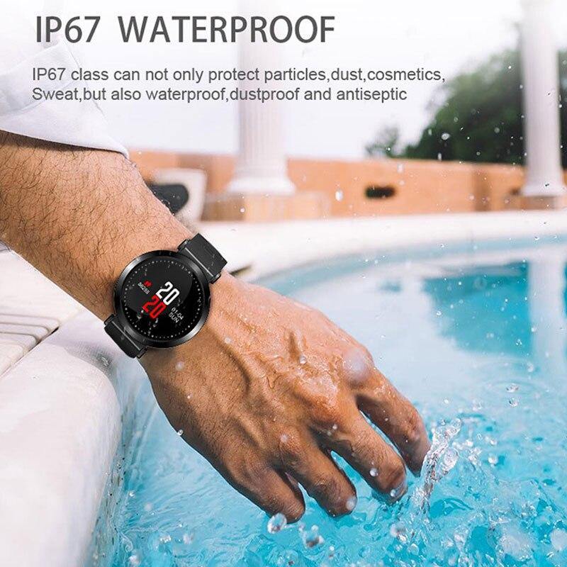 New Color Screen Smart Watch Heart Rate Blood Pressure Sleep Monitoring Waterproof Bluetooth For Android IOS