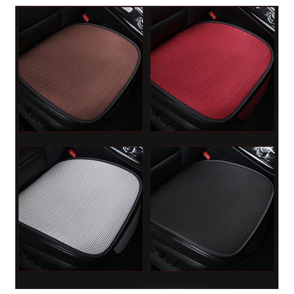 1Pc/3Pcs Fiber Car Seat Cover Four Season Front/Rear Cushion Breathable Protector non slide Pad Auto accessories Universal Size