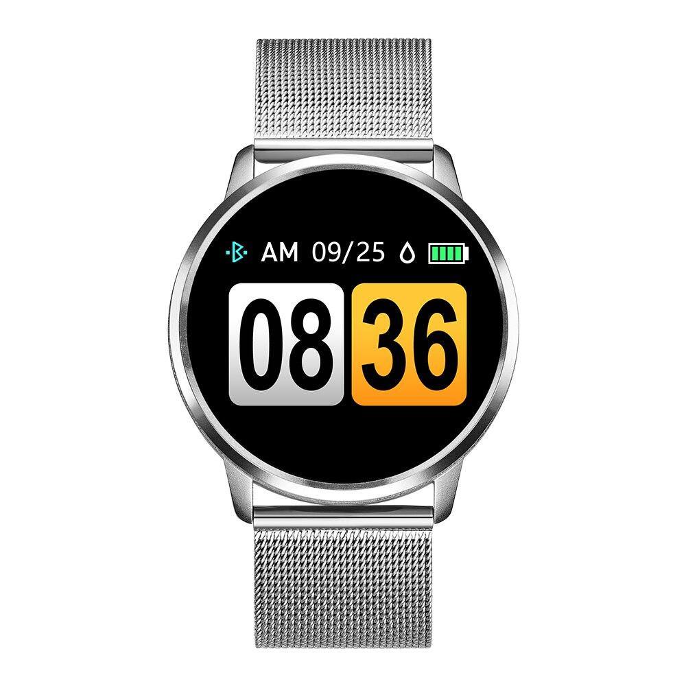 K' Q8 Smart Watch OLED Color Screen Smartwatch women Fashion Fitness Tracker Heart Rate monitor