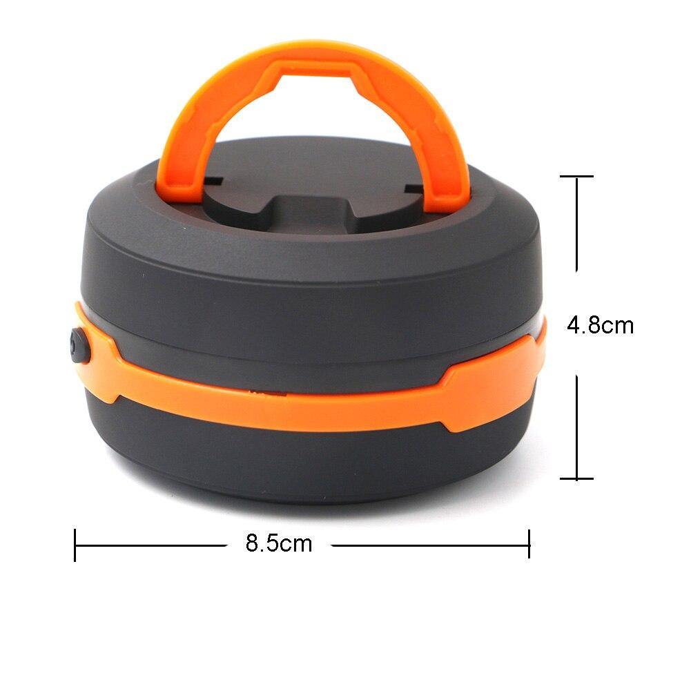 Outdoor Led Tent Camping Lamp Flashlight Retractable LED Lantern For Hiking Emergencies Lighting Folding Torch Camping light D25