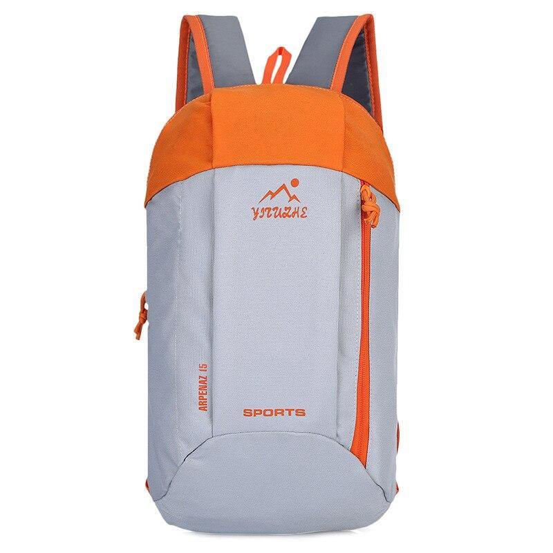 10L Men Women Child Travel Hiking Bag Zipper Adjustable Belt Camping Knapsack Outdoor Sports Light Weight Waterproof Backpack