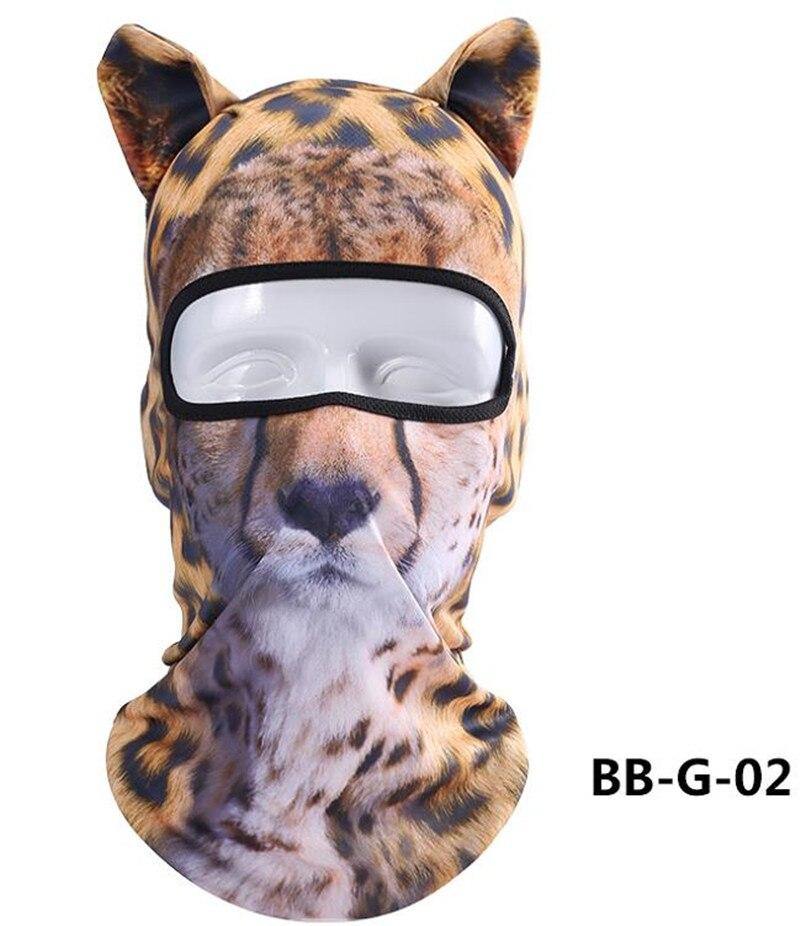 ICESNAKE Motorcycle 3D Animal Ear Balaclava Full Face Mask Bicycle Hats Snowboard Winter Warmer Cat Dog Face Mask